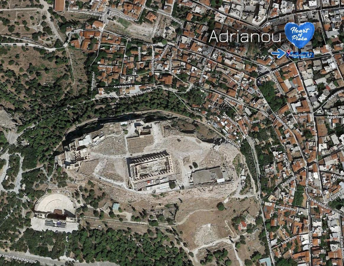 Appartamento Adrianou At Heart Of Plaka Atene Esterno foto